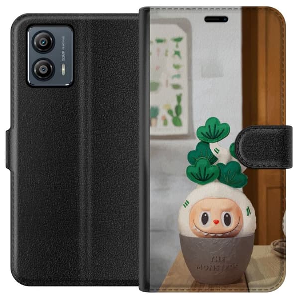 Motorola Moto G53 Plånboksfodral THE MONSTERS Naughty Plants