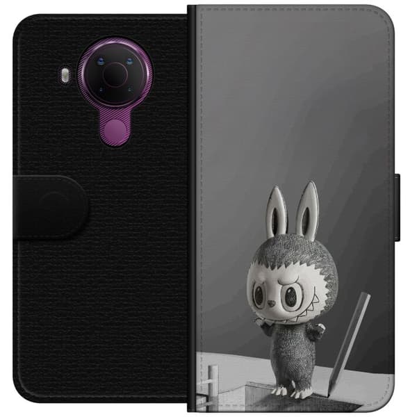 Nokia 5.4 Lommeboketui Pop Mart MEGA LABUBU LABUBU Sketch 1000%