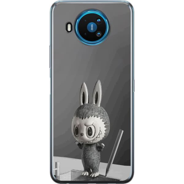 Nokia 8.3 5G Gjennomsiktig deksel Pop Mart MEGA LABUBU LABUBU Sketch 1000%