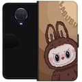 Miniatyrbild 1 av 3: Nokia G20 Plånboksfodral Labubu Cloud Cutie – Vit och blå design med gullig stil
