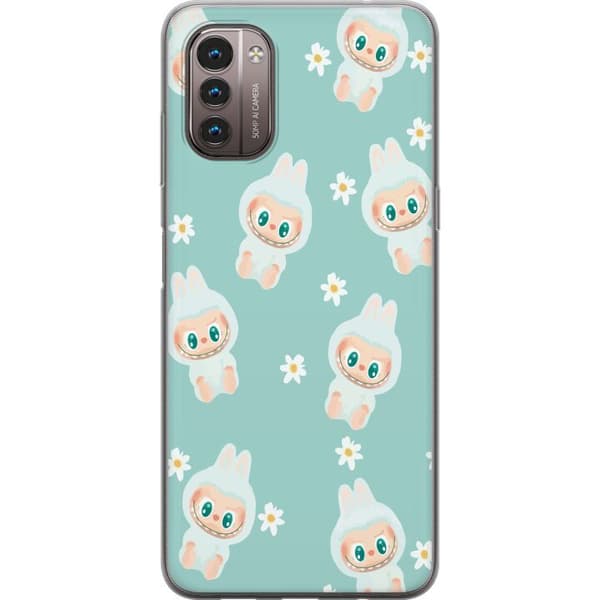 Nokia G21 Gjennomsiktig deksel Labubu Candy Vibes