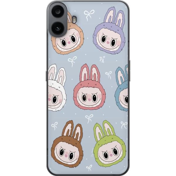 Nothing CMF Phone 1 Gjennomsiktig deksel Stjärnmönstrat med monsterlook