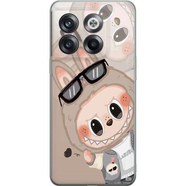 OnePlus 10T Läpinäkyvä kuori Labubu Rainbow Chaos