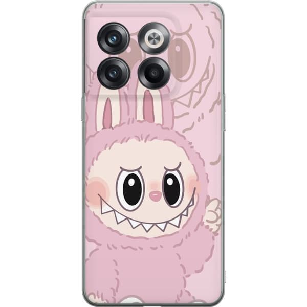 OnePlus 10T Gjennomsiktig deksel Labubu Floral Freak