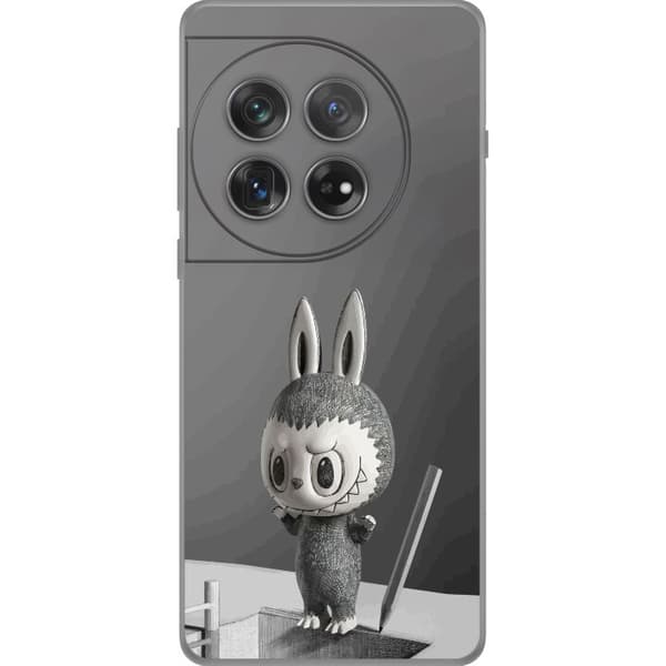 OnePlus 12 Gjennomsiktig deksel Pop Mart MEGA LABUBU LABUBU Sketch 1000%
