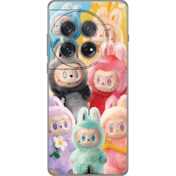 OnePlus 12 Gennemsigtig cover Labubu Skitse Stil