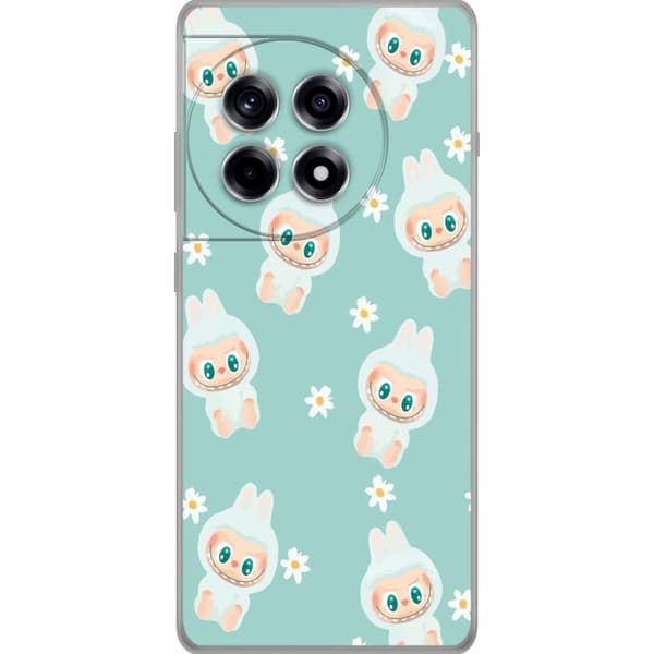 OnePlus 12R Gennemsigtig cover Labubu Candy Vibes