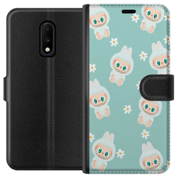 OnePlus 7 Tegnebogsetui Labubu Candy Vibes
