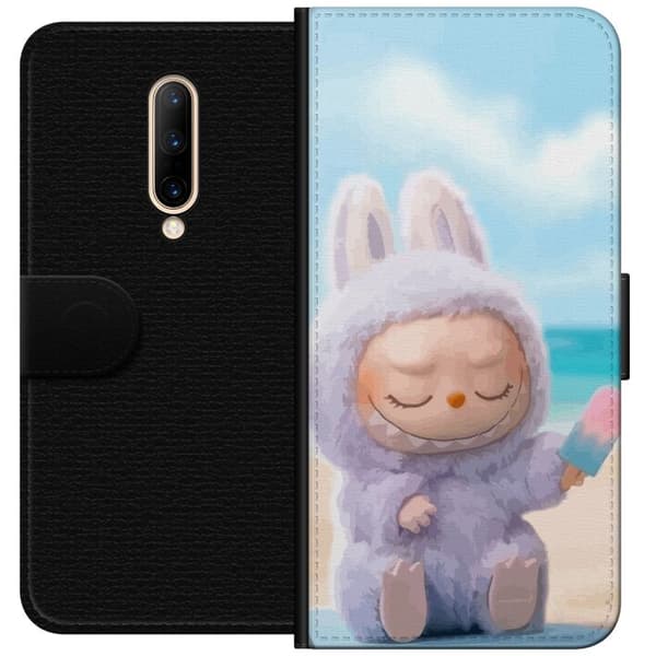 OnePlus 7 Pro Lommeboketui Labubu Pink Stemning