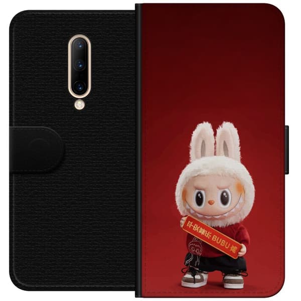 OnePlus 7 Pro Lompakkokotelo Pop Mart The Monsters Labubu Onnea Vinyl Nukke