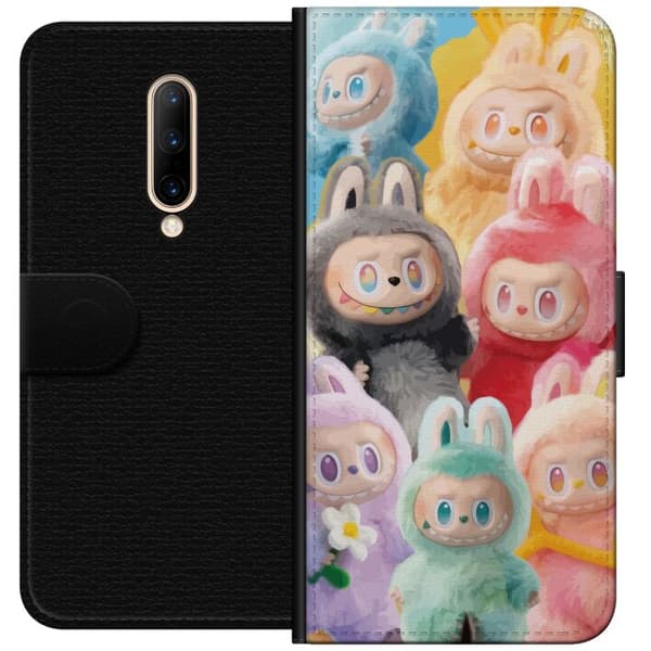 OnePlus 7 Pro Lompakkokotelo Labubu Luonnos Tyyli