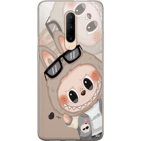 OnePlus 7 Pro Gennemsigtig cover Labubu Rainbow Chaos