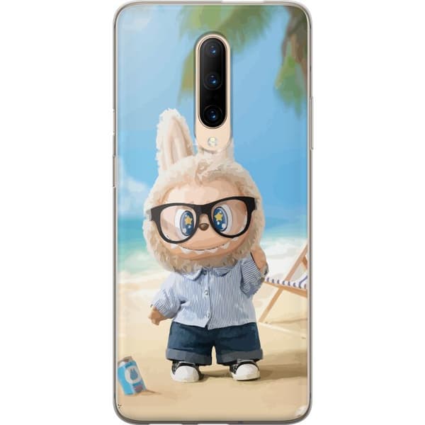 OnePlus 7 Pro Genomskinligt Skal Labubu Dark Dreams – Mörk mystisk design