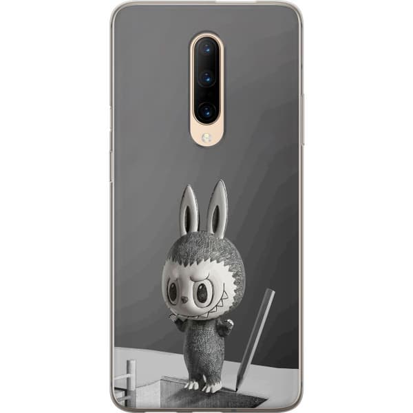 OnePlus 7 Pro Gjennomsiktig deksel Pop Mart MEGA LABUBU LABUBU Sketch 1000%