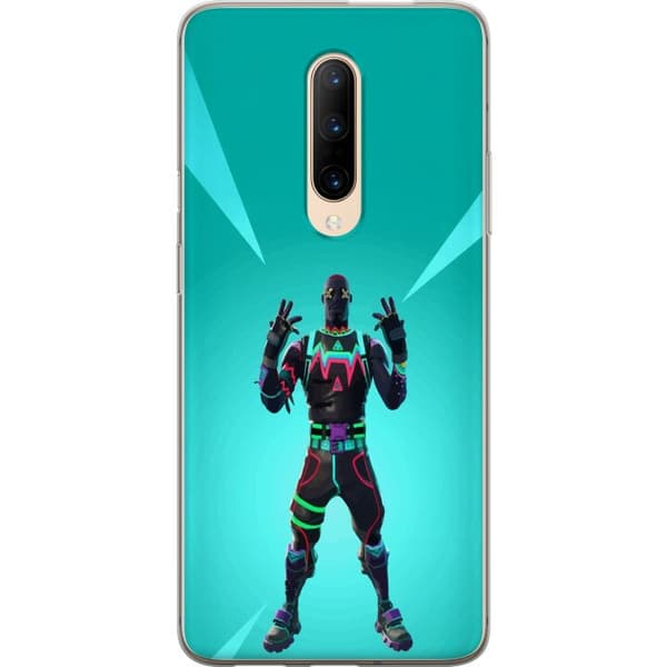 OnePlus 7 Pro Gjennomsiktig deksel svart ridder fortnite