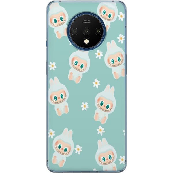 OnePlus 7T Gjennomsiktig deksel Labubu Candy Vibes