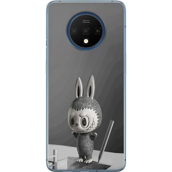 OnePlus 7T Gennemsigtig cover Pop Mart MEGA LABUBU LABUBU Sketch 1000%