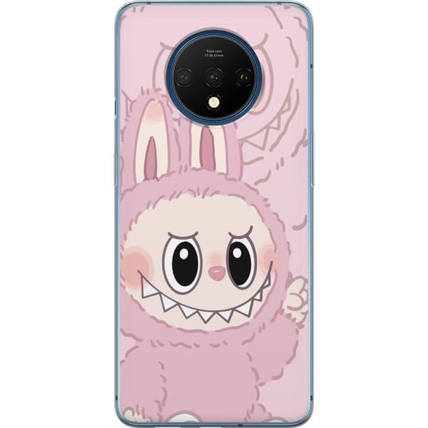 OnePlus 7T Gennemsigtig cover Labubu Floral Freak