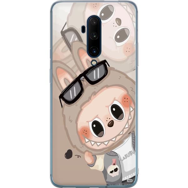 OnePlus 7T Pro Läpinäkyvä kuori Labubu Rainbow Chaos