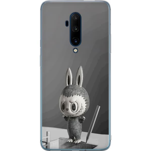 OnePlus 7T Pro Gennemsigtig cover Pop Mart MEGA LABUBU LABUBU Sketch 1000%