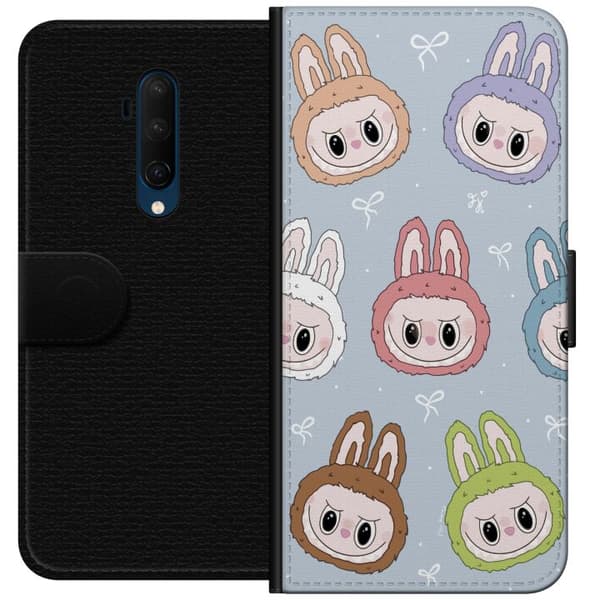 OnePlus 7T Pro Tegnebogsetui Labubu Star mønster