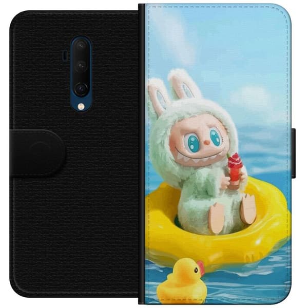 OnePlus 7T Pro Tegnebogsetui Labubu Stripe Attack - Striber møder monstre