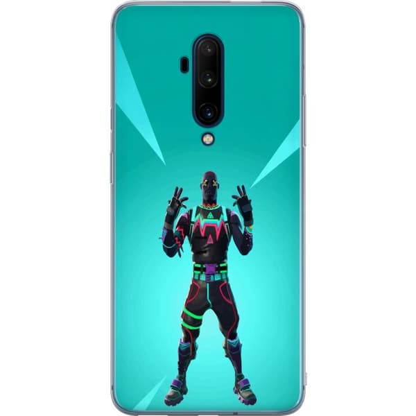 OnePlus 7T Pro Gennemsigtig cover sort ridder fortnite
