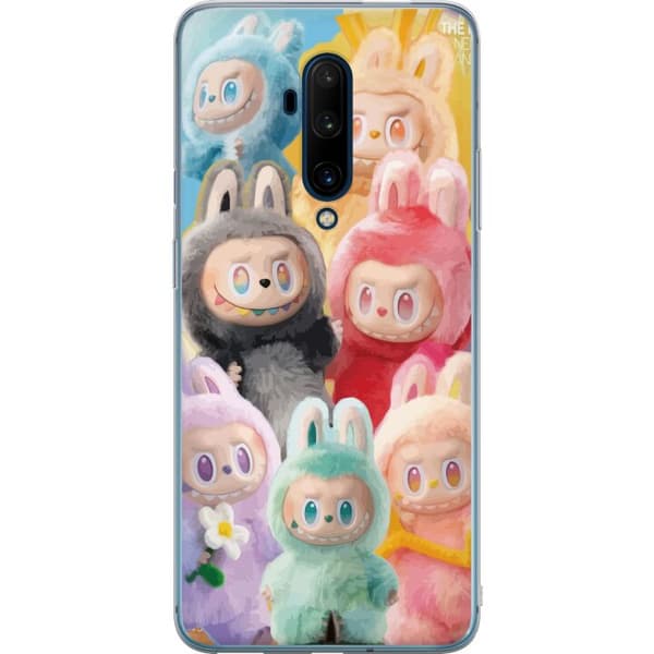 OnePlus 7T Pro Gjennomsiktig deksel Labubu Skissestil