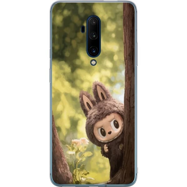 OnePlus 7T Pro Läpinäkyvä kuori Labubu Graffiti Vibes – Katutaide hirviömuodossa