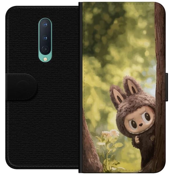 OnePlus 8 Tegnebogsetui Labubu Graffiti Vibes – Gadekunst i monsterform