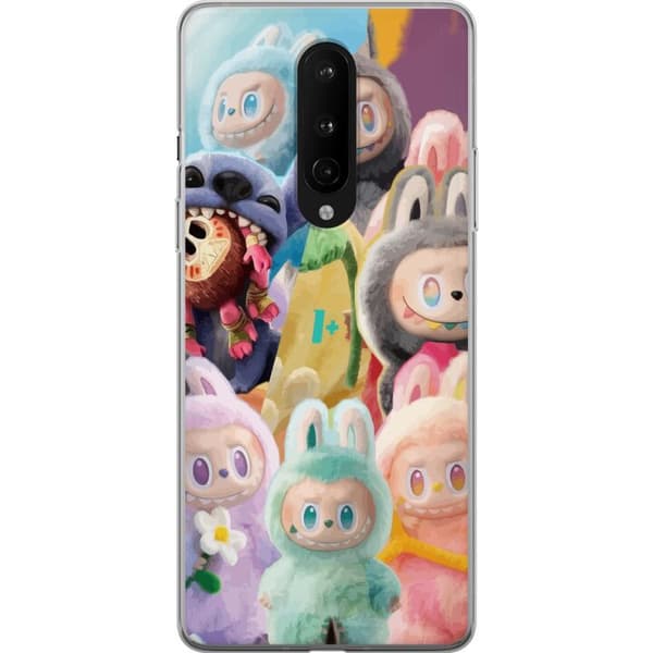 OnePlus 8 Genomskinligt Skal big into energy labubu