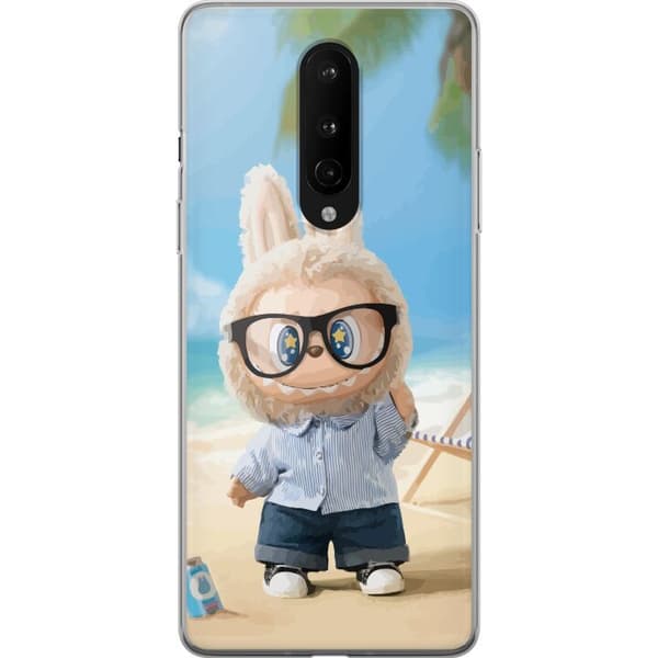 OnePlus 8 Genomskinligt Skal Labubu Dark Dreams – Mörk mystisk design