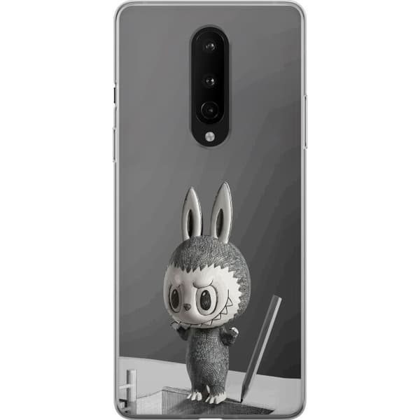 OnePlus 8 Gjennomsiktig deksel Pop Mart MEGA LABUBU LABUBU Sketch 1000%