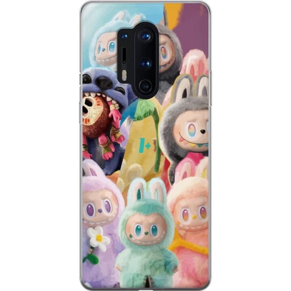 OnePlus 8 Pro Läpinäkyvä kuori iso