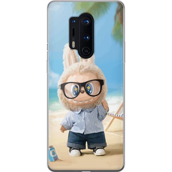 OnePlus 8 Pro Gennemsigtig cover Labubu Mørke Drømme