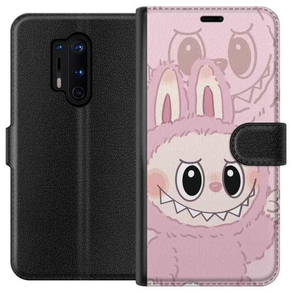 OnePlus 8 Pro Tegnebogsetui Labubu Floral Freak