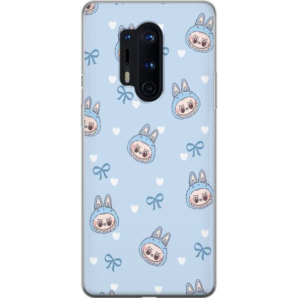 OnePlus 8 Pro Gennemsigtig cover Labubu Ildånd