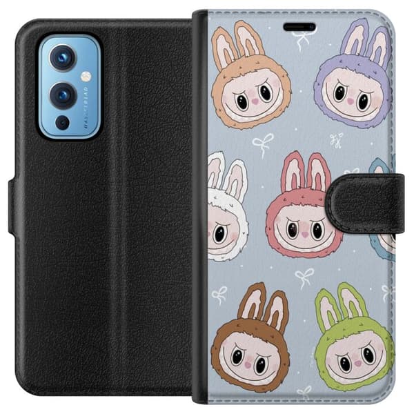 OnePlus 9 Lommeboketui Stjärnmönstrat med monsterlook