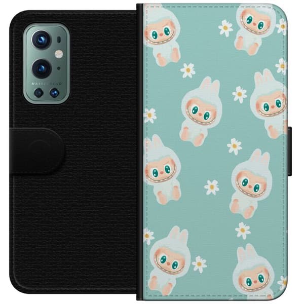 OnePlus 9 Pro Plånboksfodral Labubu Candy Vibes – Söt och färgglad monsterstil