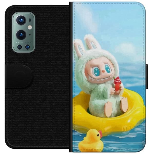OnePlus 9 Pro Tegnebogsetui Labubu Stripe Attack - Striber møder monstre