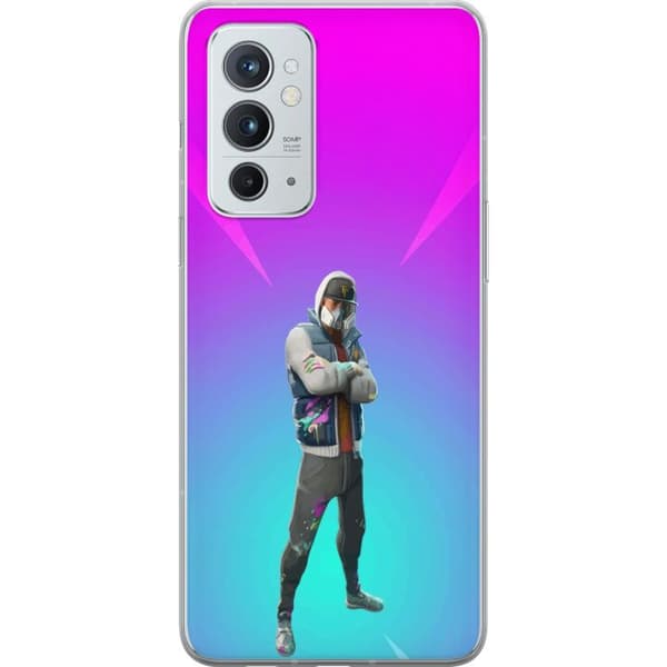 OnePlus 9RT 5G Gennemsigtig cover sort ridder fortnite