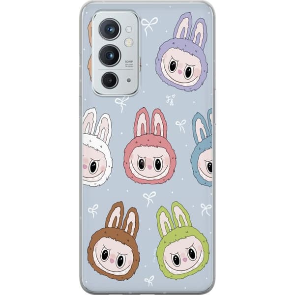OnePlus 9RT 5G Gennemsigtig cover Labubu Star mønster