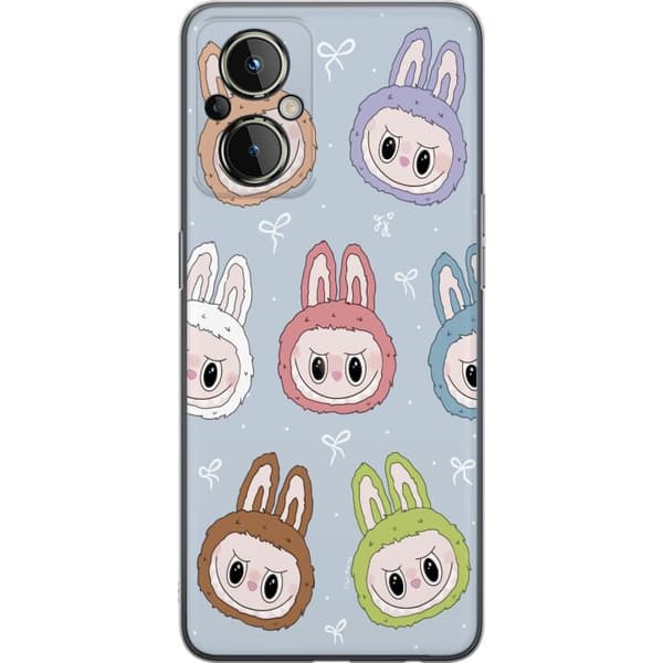 OnePlus Nord N20 5G Läpinäkyvä kuori Tähtikuvioitu hirviöasenne