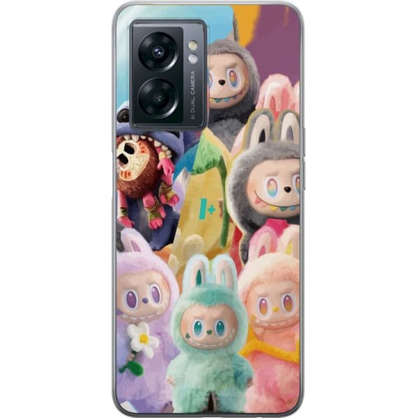 OnePlus Nord N300 Läpinäkyvä kuori iso