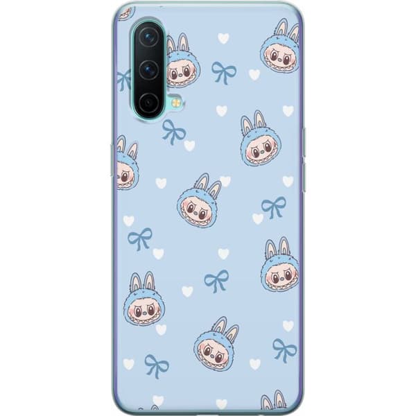 OnePlus Nord CE 5G Läpinäkyvä kuori Labubu Tuli Henki