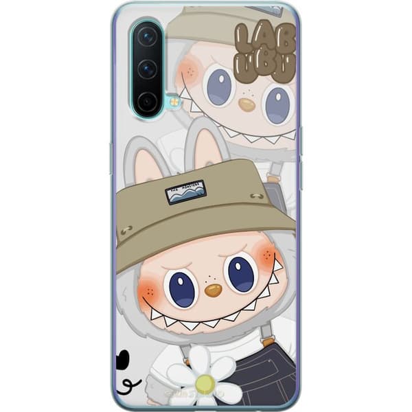 OnePlus Nord CE 5G Gennemsigtig cover Labubu Minimal Mood - Enkel og stilren monsterdesign