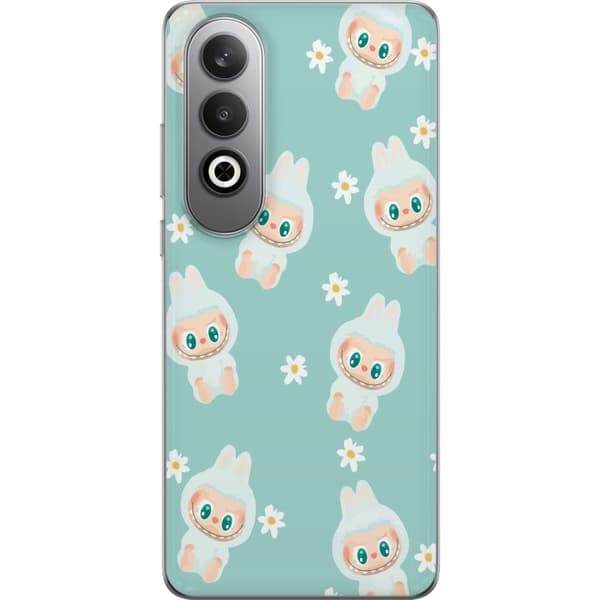 OnePlus Nord CE4 Gjennomsiktig deksel Labubu Candy Vibes