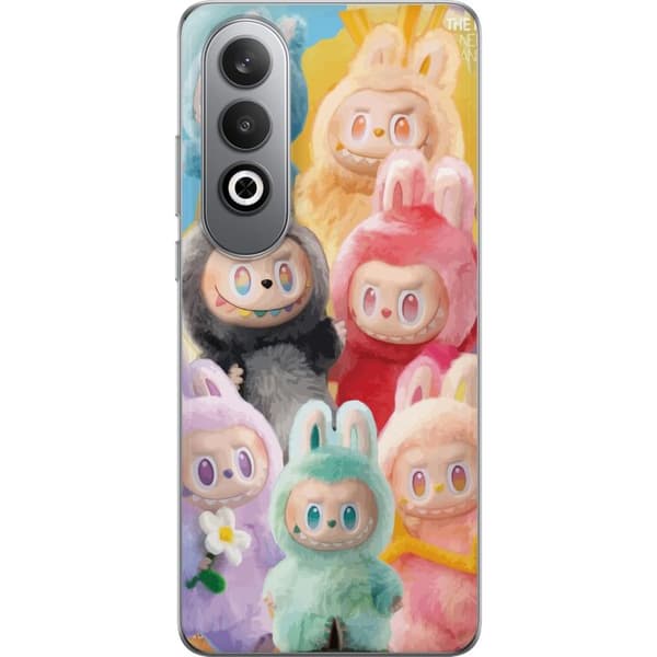 OnePlus Nord CE4 Läpinäkyvä kuori Labubu Luonnos Tyyli