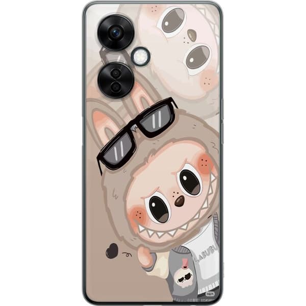 OnePlus Nord CE 3 Lite Läpinäkyvä kuori Labubu Rainbow Chaos