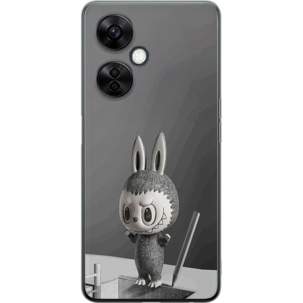 OnePlus Nord CE 3 Lite Gjennomsiktig deksel Pop Mart MEGA LABUBU LABUBU Sketch 1000%